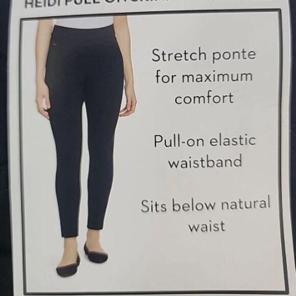 Nine West Women's Heidi Pull On Stretch Ponte Elastic Waist NWT - Picture 1 of 6